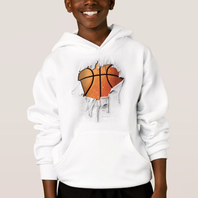 Torn Basketball Hoodie (Anverso)