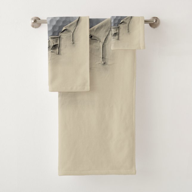 Torn Golf Ball (In situ)