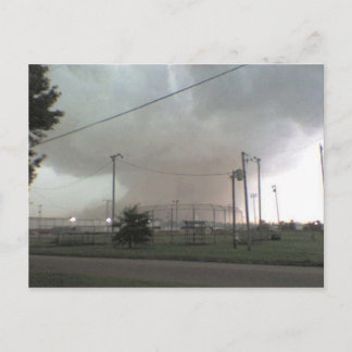 Tornado en la postal de Arkansas