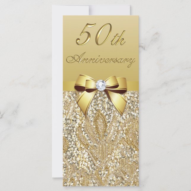 Torneo de Faux Sequins de 50° aniversario de Boda  (Anverso)