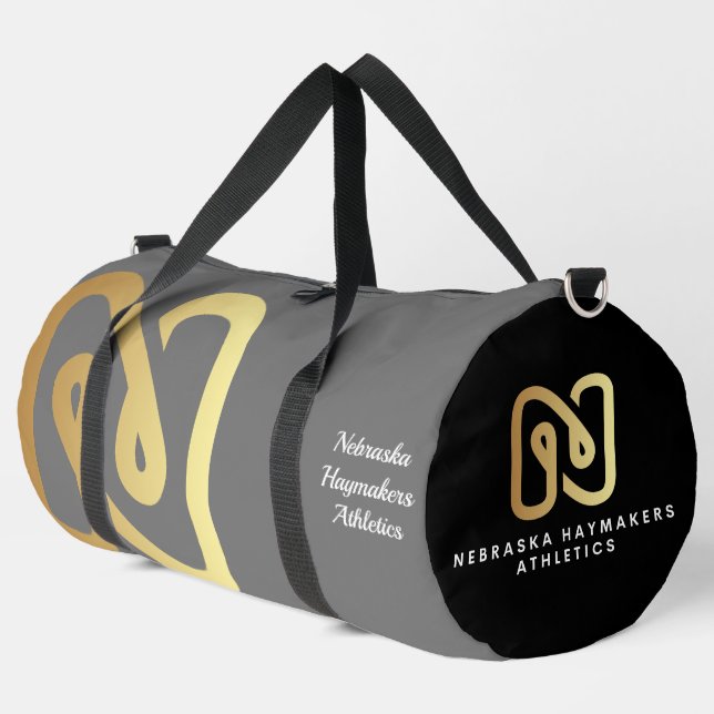 Torneo de Nebraska Haymakers Viaje Bolsa Duffel (Esquina izquierda)