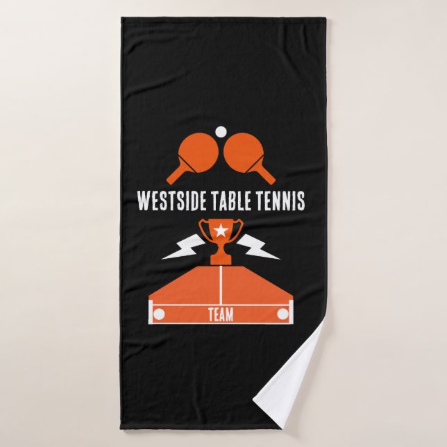 Torneo de tenis de mesa (Toalla de baño)