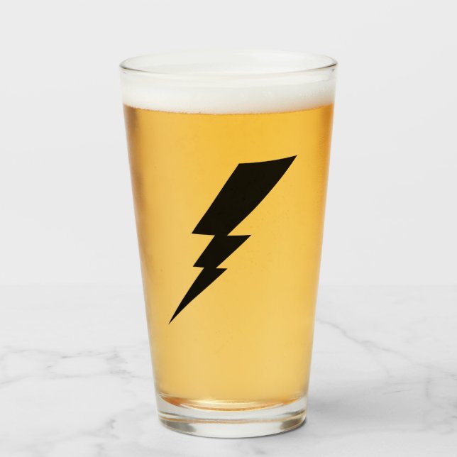 Tornillo relámpago negro (Anverso (lleno))