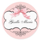 Tornillos y puntos franceses, precinto de Pegatina