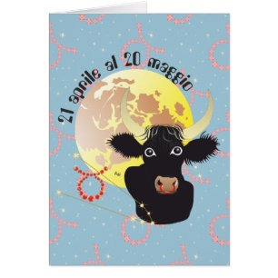 Toro 21 aprile al 20 maggio Biglietti d'auguri