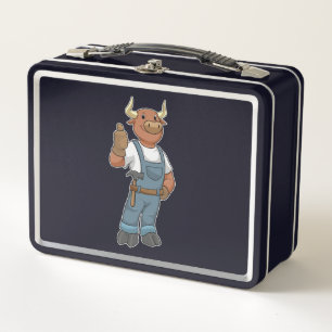 Toro como Handyman con martillo