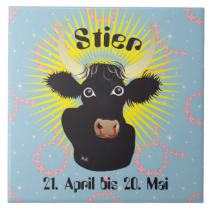 Toro el 21. abril hasta 20. El mayo baldosa