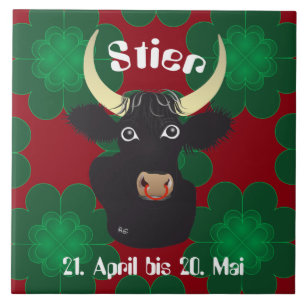 Toro el 21. abril hasta 20. El mayo baldosa