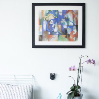 Toro Mentiroso de Franz Marc, Arte Cubista Antiguo