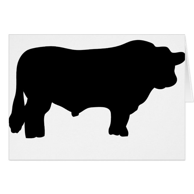 toro negro grande de angus (Anverso (Horizontal))