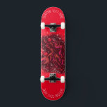 Toro Rojo Corriendo En El Skateboard De Texto De N<br><div class="desc">Tu texto - Magic Red Neon Bull Running - Sorprendente Starry Night Zodiac Animal Drawing - Elige / Agrega Tu Texto Único / Color - Haz tu regalo especial - Redimensiona y mueve o elimina y agrega elementos / imágenes con la herramienta de personalización ! - Dibujo y diseño por...</div>