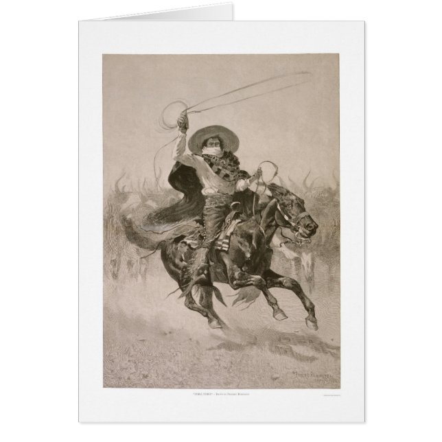 Toro, Toro de Federico Remington (Frente)