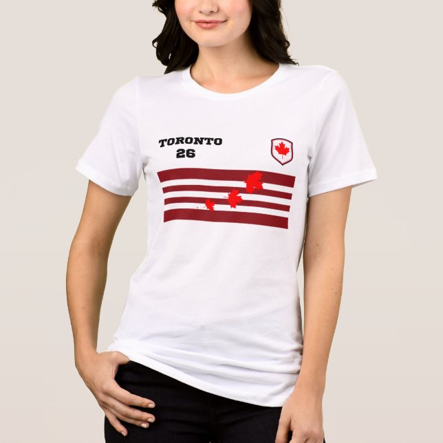 Toronto 26: Athletic Canada Fan Spirit Playera (Anverso)