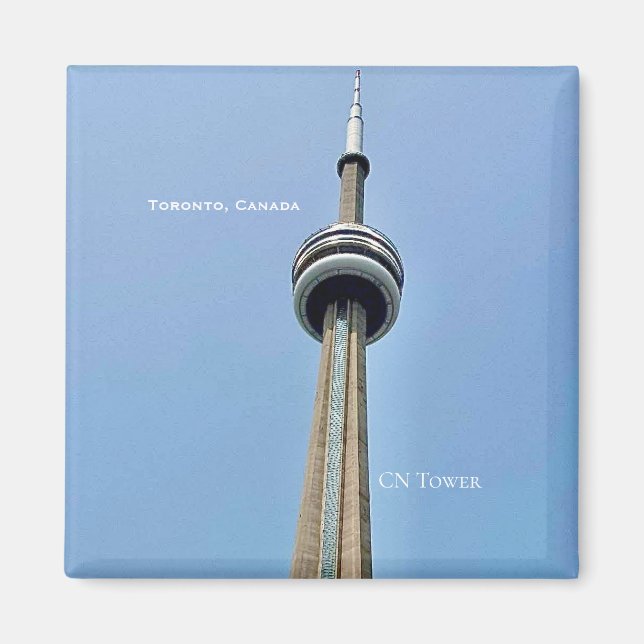 Toronto, Canadá Imán de la Torre CN (Frente)
