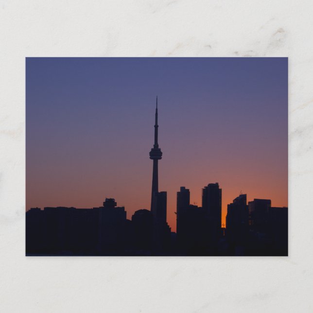 Toronto en la postal del atardecer (Anverso)