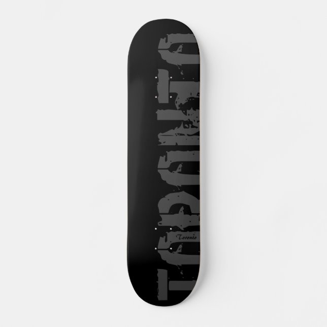 Toronto - Estilo urbano - Skateboard (Anverso)