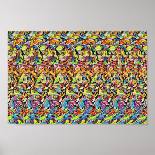 Torpeza curiosa - Impresión 3D oculta (Frente)