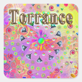 Torrance Lucky Golden Pegatina