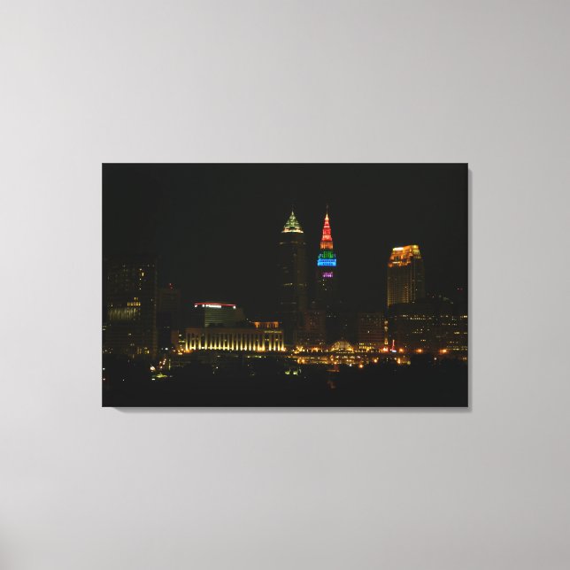 Torre Arcoiris, imprenta de lienzos Cleveland Ohio (Anverso)