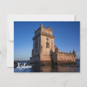 Torre Belem al atardecer en Lisboa, Portugal