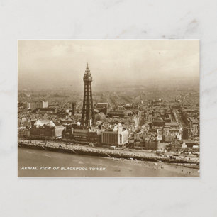Torre Blackpool - Vieja postal