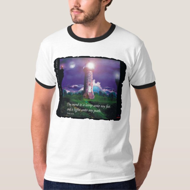 "Torre camiseta del campanero de los hombres de la (Anverso)
