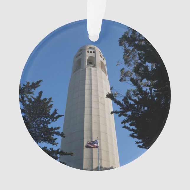 Torre Coit, ornamento de San Francisco (Anverso)