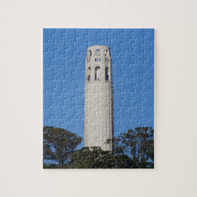 Torre Coit, San Francisco #6 Rompecabezas (Vertical)