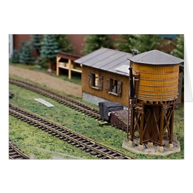 Torre de agua de la plataforma Toy Train (Anverso (Horizontal))