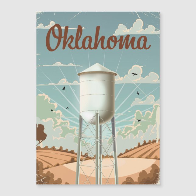 Torre de Agua de Oklahoma (Anverso)