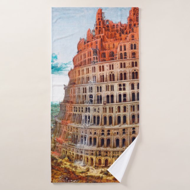 Torre de Babel, Pieter Bruegel el anciano (Toalla de baño)