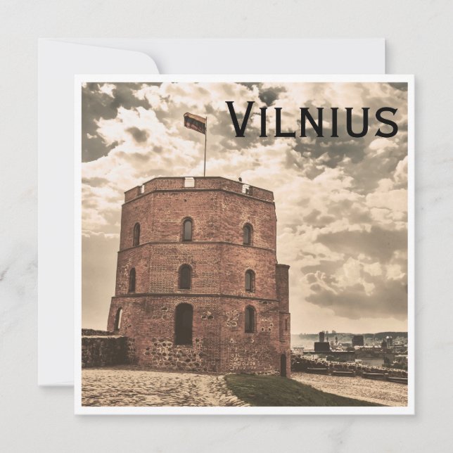 Torre de Gediminas de Vilna (Anverso)