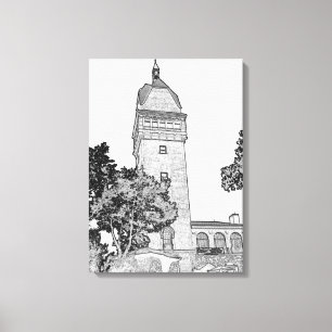Torre de Heublein - arte del bosquejo de