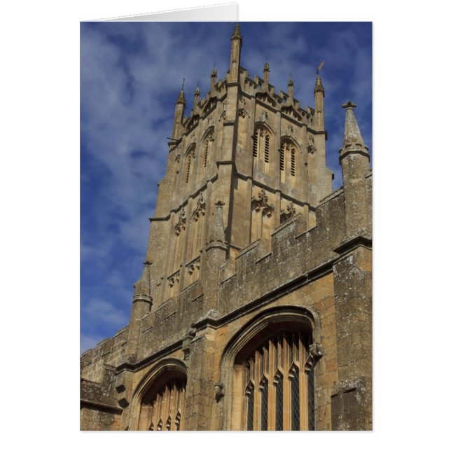 Torre de la Iglesia de St. James, Camden de Chippi (Frente)