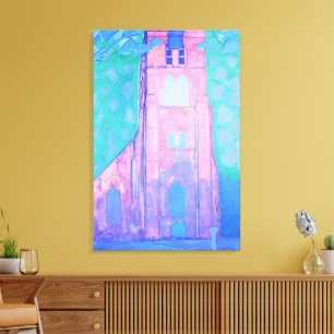 Torre de la Iglesia Piet Mondrian en Domburg Arte 