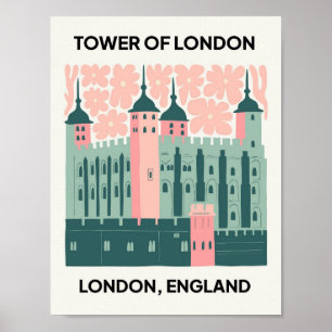 Torre de Londres Inglaterra abstracta viajes arte