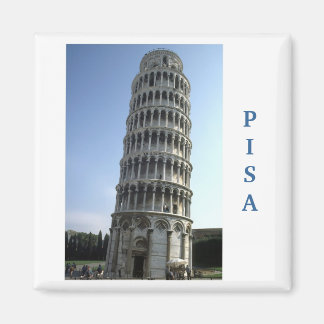 "Torre de Pisa, Italia" imán de nevera