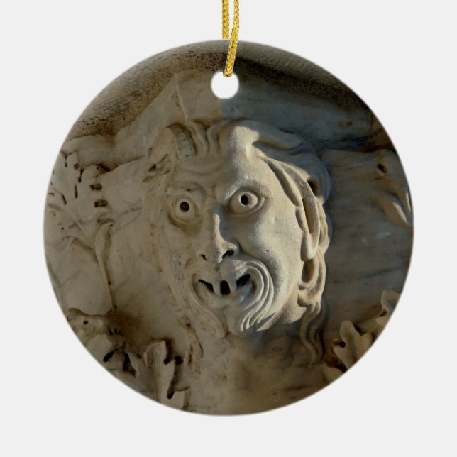 Torre de Pisa Mascherone, Italia - ornamento (Frente)