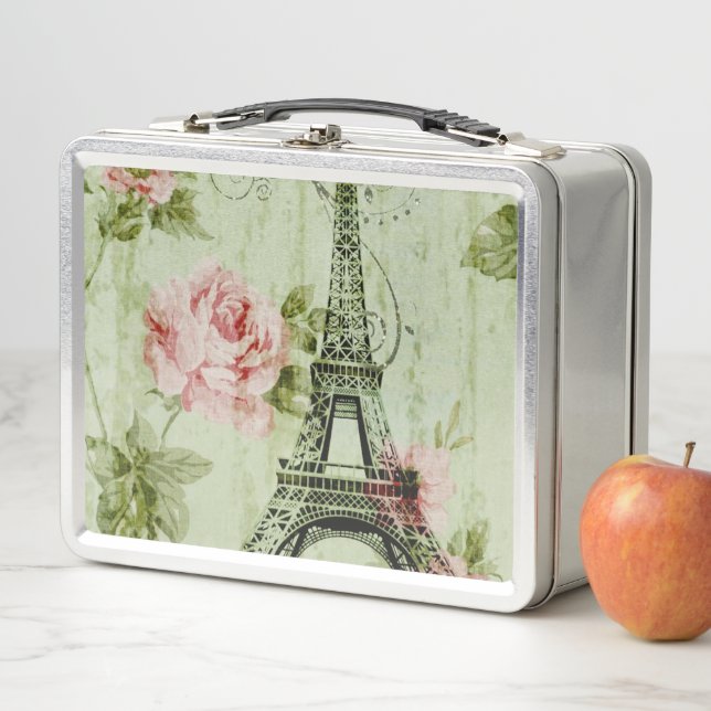 torre del eiffel de paris floral floral rosa de la (In situ)