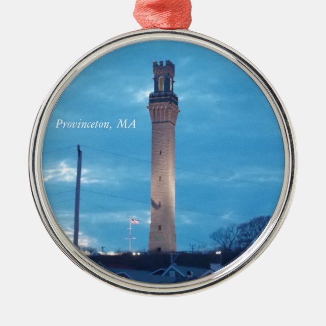 Torre del peregrino, Provincetown, ornamento 1 de (Frente)