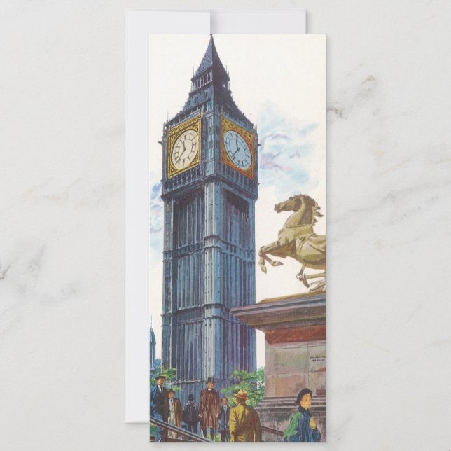 Torre del reloj Big Ben en el Palacio de Westminst (Anverso)