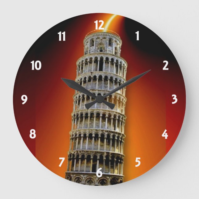 Torre del reloj de pared de Pisa (Anverso)