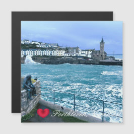 Torre del Reloj Porthleven + Esperando la escultur