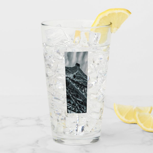 Torre Eifel de París Acero y cielo (Reverso (hielo))