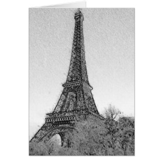 Torre Eiffel blanco y negro
