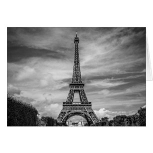 Torre Eiffel Blanco y Negro París Francia