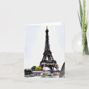 Torre Eiffel de París - Elegante de inspiración fr