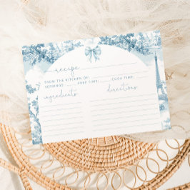 Torre Eiffel de París Receta de ducha azul turques