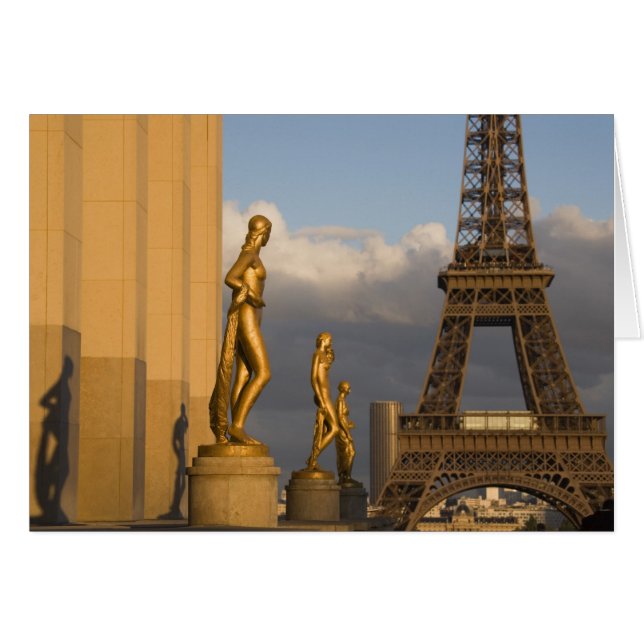 Torre Eiffel desde el Palais de Chaillot, París, (Anverso (Horizontal))