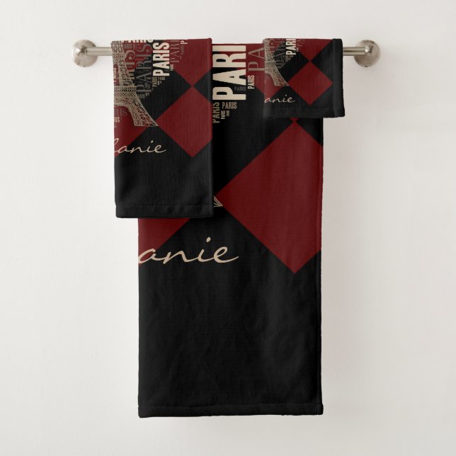 Torre Eiffel e inscripciones París en corazón (In situ)